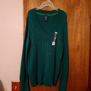 ** 3 for $21 ** Faded Glory Green Sweater